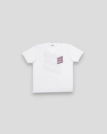 Bisous Skateboards || T-shirt Sonics || White