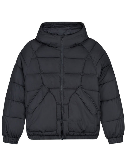 Arte || Joey Cuts Puffer Jacket - Black Arte