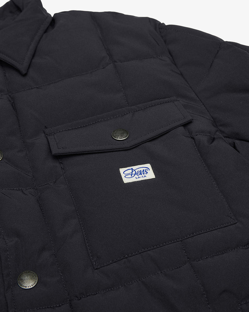 Deus || Maxwell Padded Overshirt || Black Deus ex machina