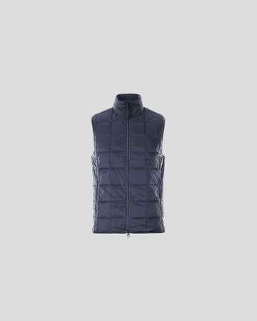 Taion || Hi Neck W-Zip Down || T002WZ -Navy