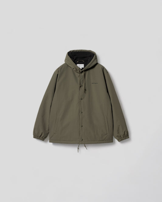 Carhartt || Hooded Coach Jacket - Cypress / Black Carhartt
