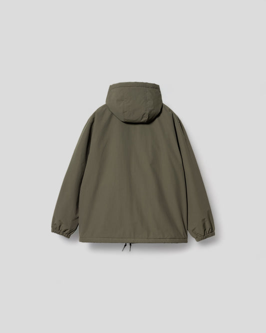 Carhartt || Hooded Coach Jacket - Cypress / Black Carhartt