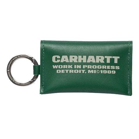 Carhartt || Script Keychain - Green Carhartt