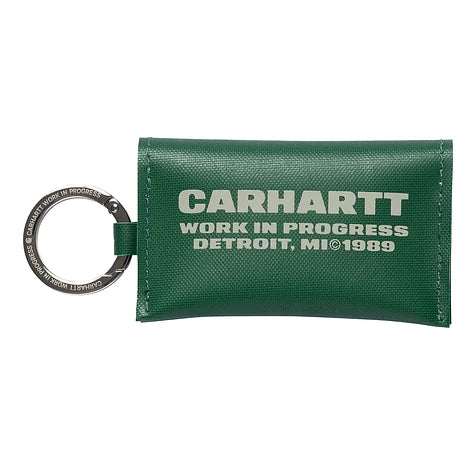 Carhartt || Script Keychain - Green Carhartt