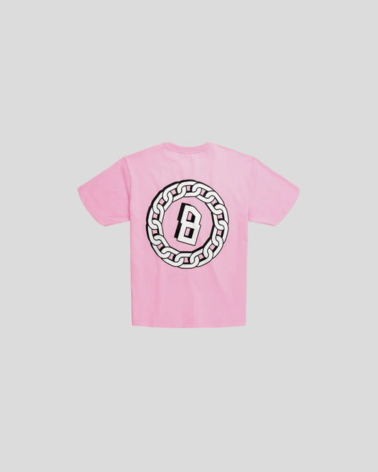 Bisous Skateboards || T-Shirt ADN - Pink