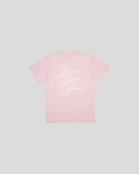 Bisous Skateboards || T-Shirt SS Cigarette - Light Pink