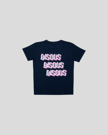 Bisous Skateboards || T-Shirt X3 Kids - Pink