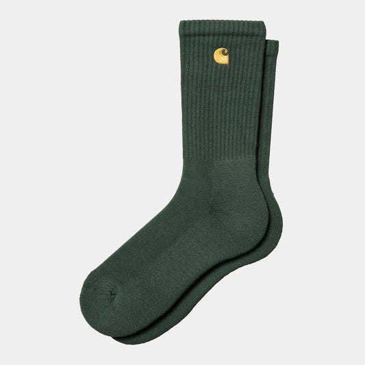 Carhartt || Chase Socks - Sycamore Tree / Gold Carhartt