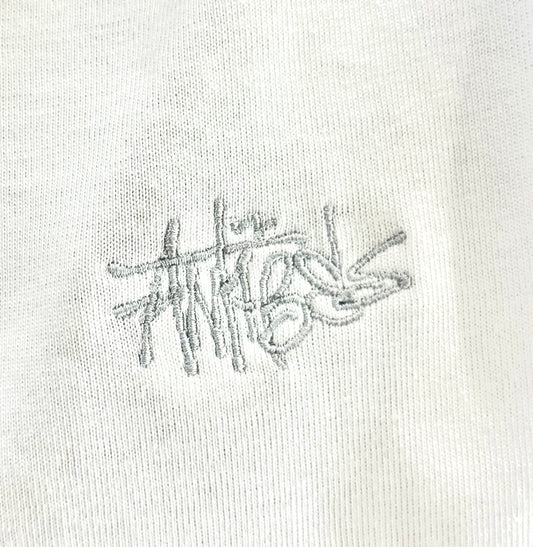 Antibes || Graff Logo Broderie - White/White Antibes