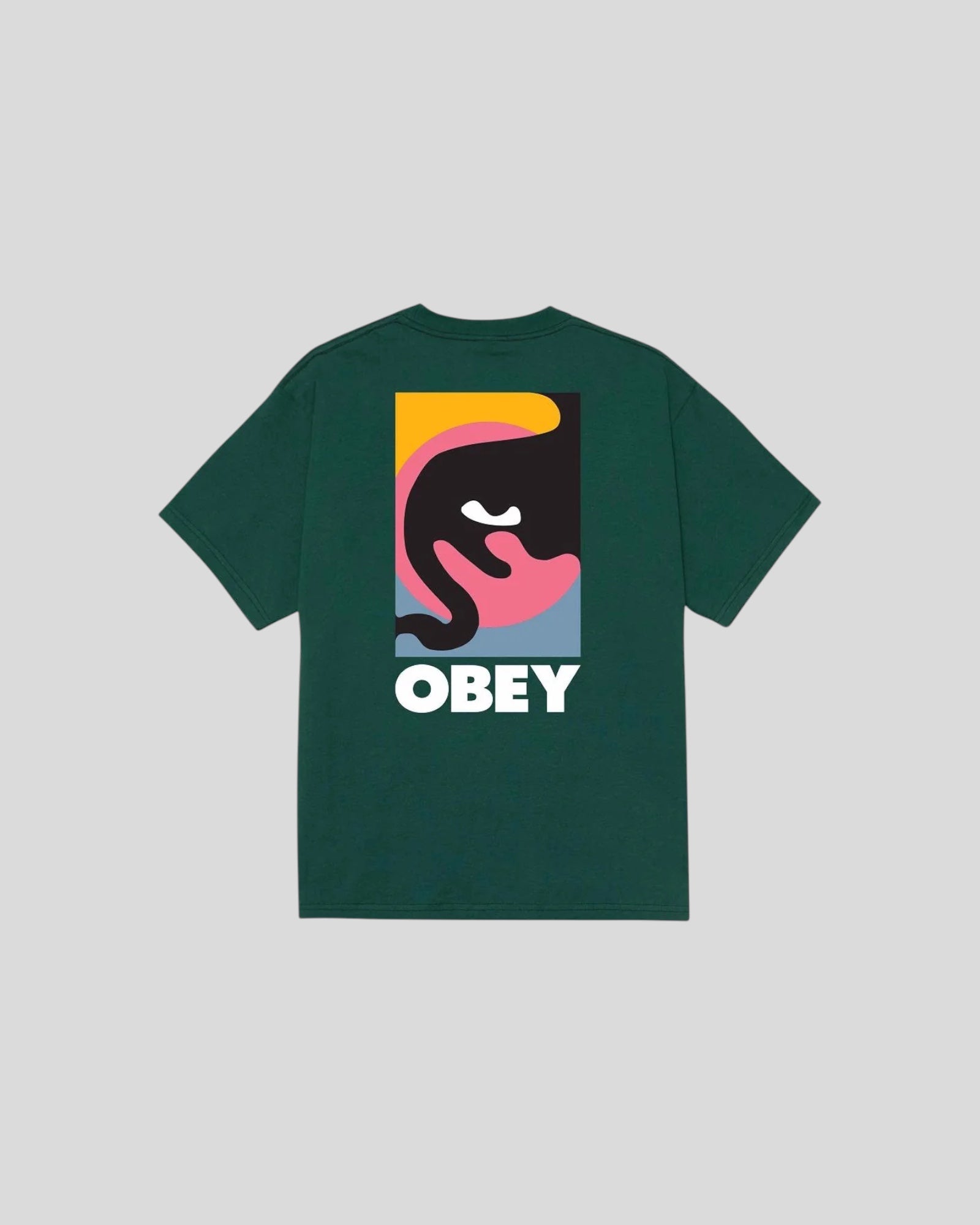 Obey || Quarter Icon Tee - Rain Forrest - M’ Obey
