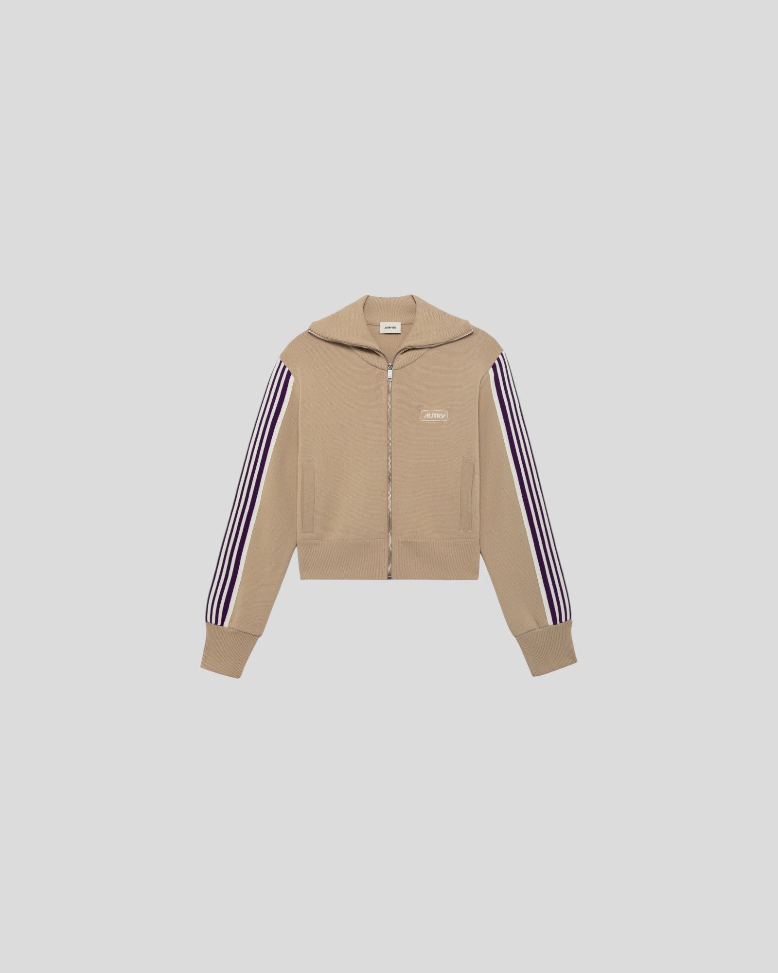 Autry || Jacket Main Wom - Knit Sand Autry
