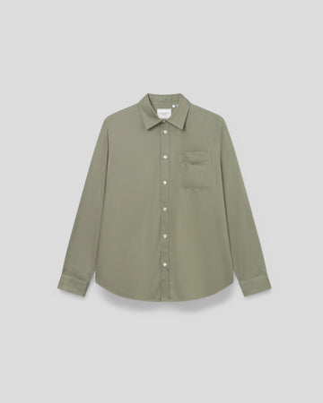 Les Deux || Kent Shirt - Lichen Green