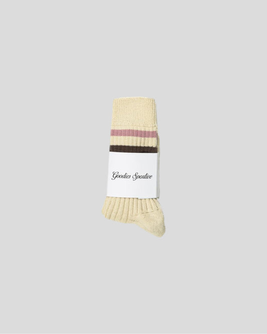 Goodies Sportive || Atelier Rustic Socks - Ecru Goodies Sportive
