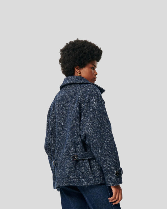 Sessùn || Lee Valley Short Coat - Denim Wool Sessùn