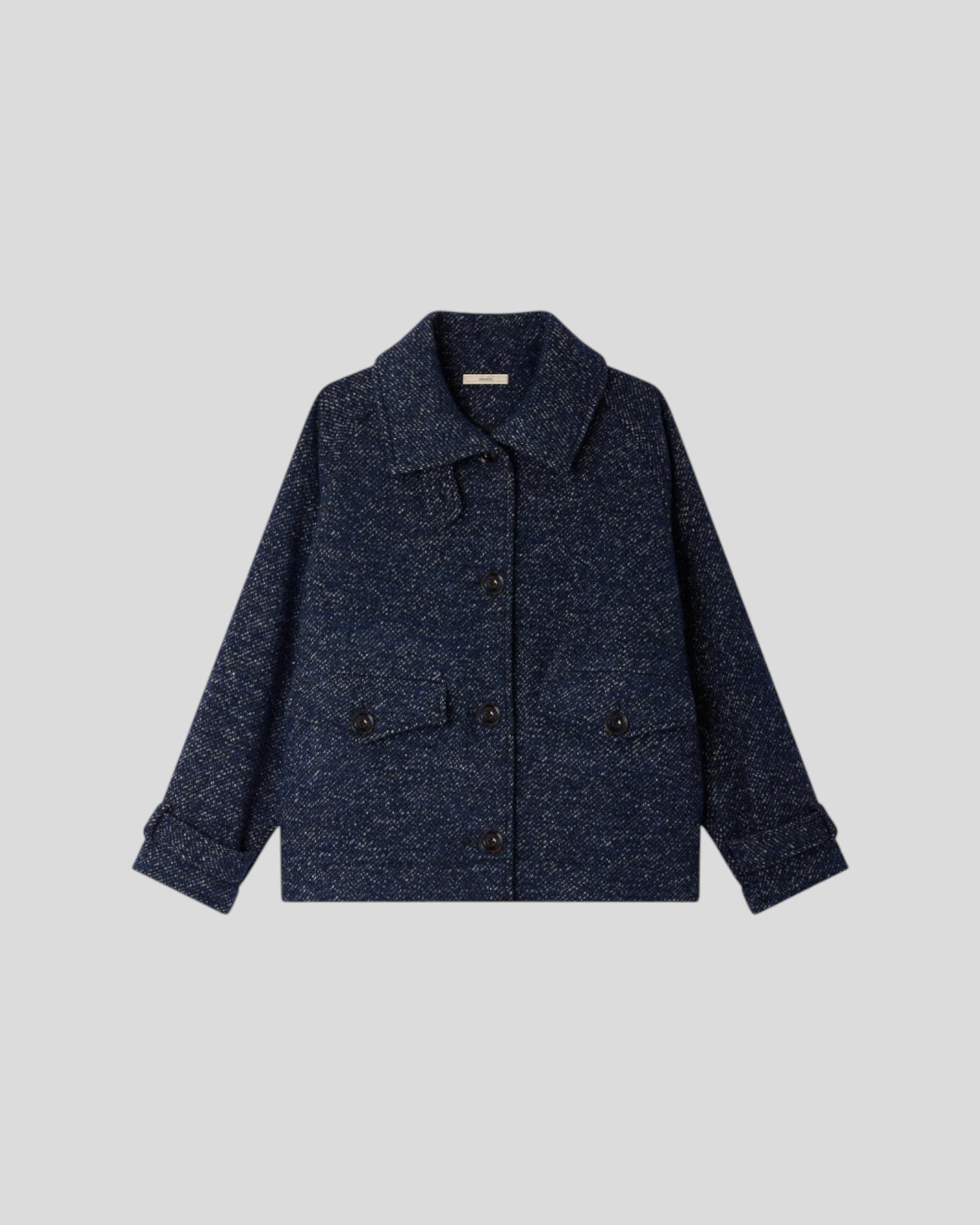 Sessùn || Lee Valley Short Coat - Denim Wool Sessùn