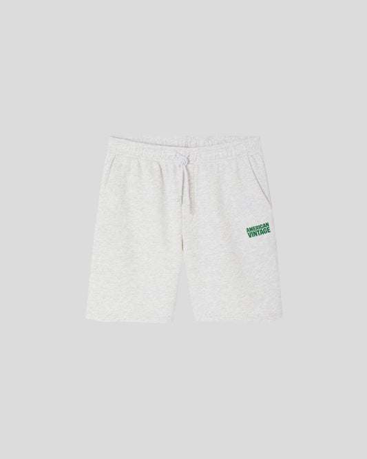 American Vintage || Baptown Short - Gris Chiné American Vintage