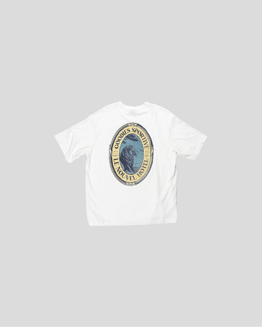 Goodies Sportive || Le Nouvel Hotel Tee - White Goodies Sportive