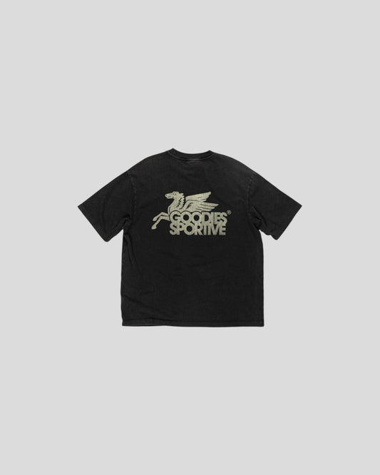 Goodies Sportive || Dusty Premium Pegasus Tee - Black Goodies Sportive