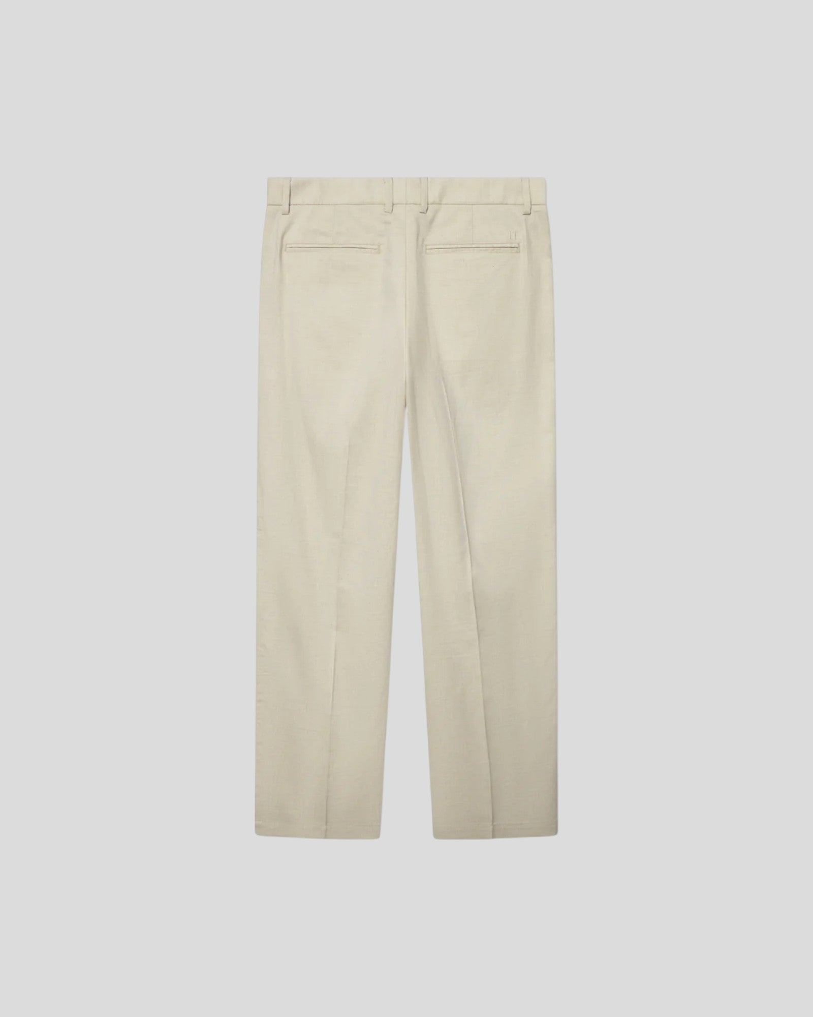 Les Deux || Como Slack Slub Suit Pants - Ivory Melange Les Deux