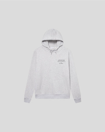 Les Deux || West Side Hoodie - Snow Melange Les Deux