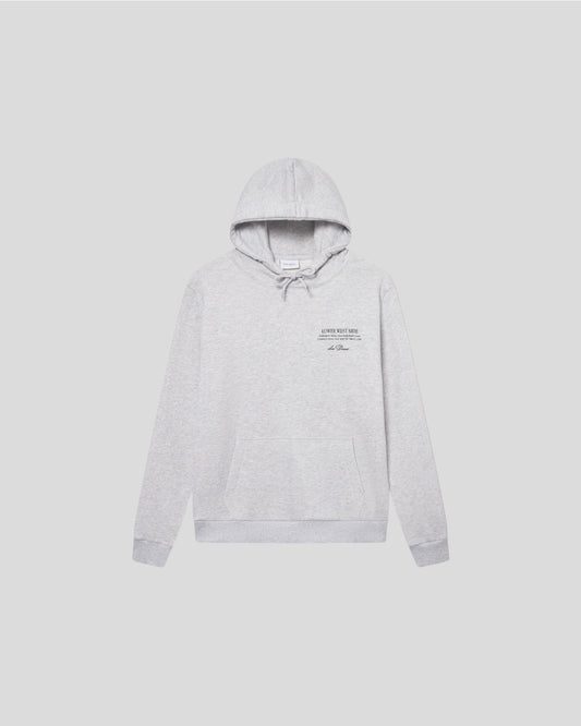Les Deux || West Side Hoodie - Snow Melange Les Deux