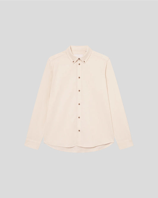 Les Deux || Konrad Pinwale Corduroy Shirt - Ivory Les Deux