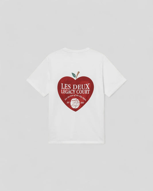 Les Deux || Legacy Court T-Shirt - White Les Deux