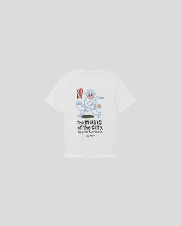 Les Deux || Luca T-Shirt - White Les Deux