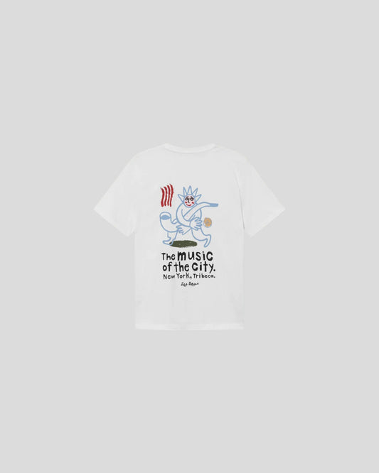 Les Deux || Luca T-Shirt - White Les Deux