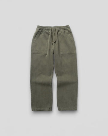 Service Works || Moleskin Chef Pants - Moss - M' Service Works