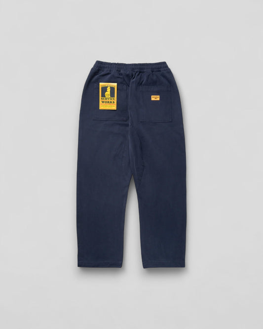Service Works || Moleskin Chef Pants - Dark Navy - M' Service Works