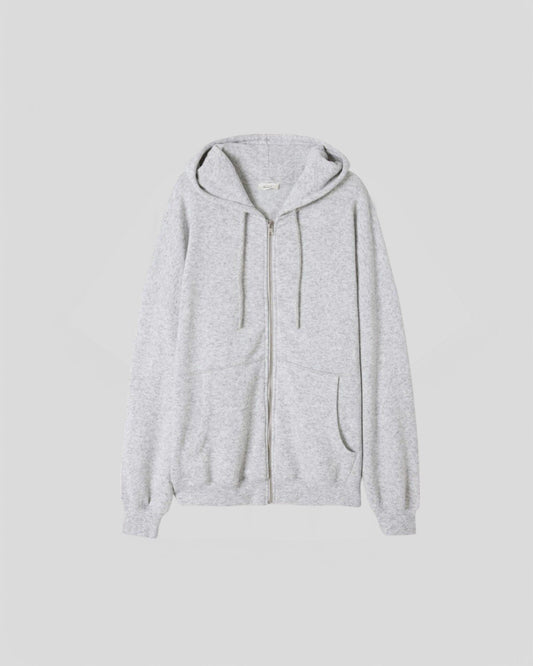 American Vintage || Evona Sweat Zippe - Gris Claire Chine H' American Vintage