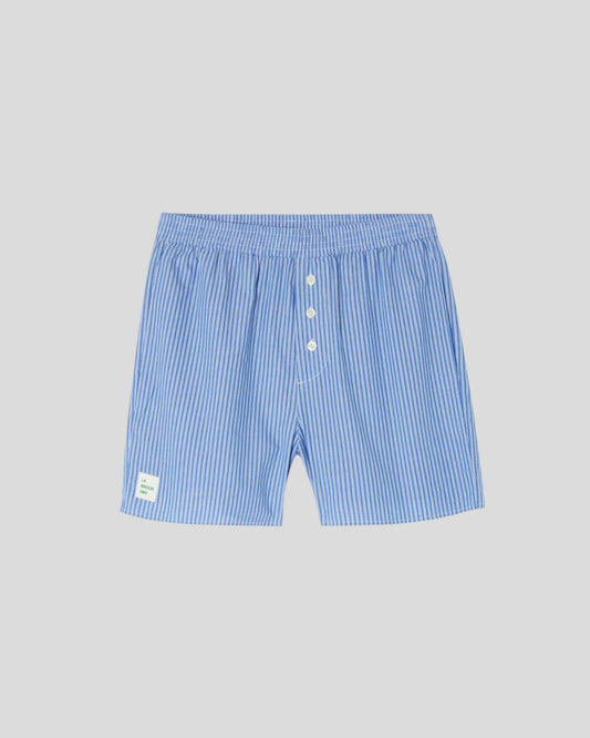 American Vintage || Zatybay Short - Rayures Aqua American Vintage