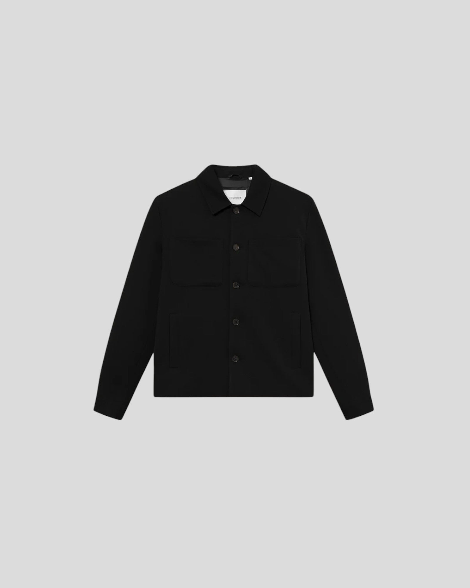 Les Deux || Marseille Hybrid Jacket - Black Les Deux