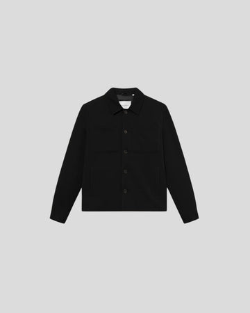 Les Deux || Marseille Hybrid Jacket - Black Les Deux