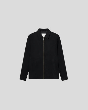 Les Deux || Como Coach Wool Jacket - Black Les Deux