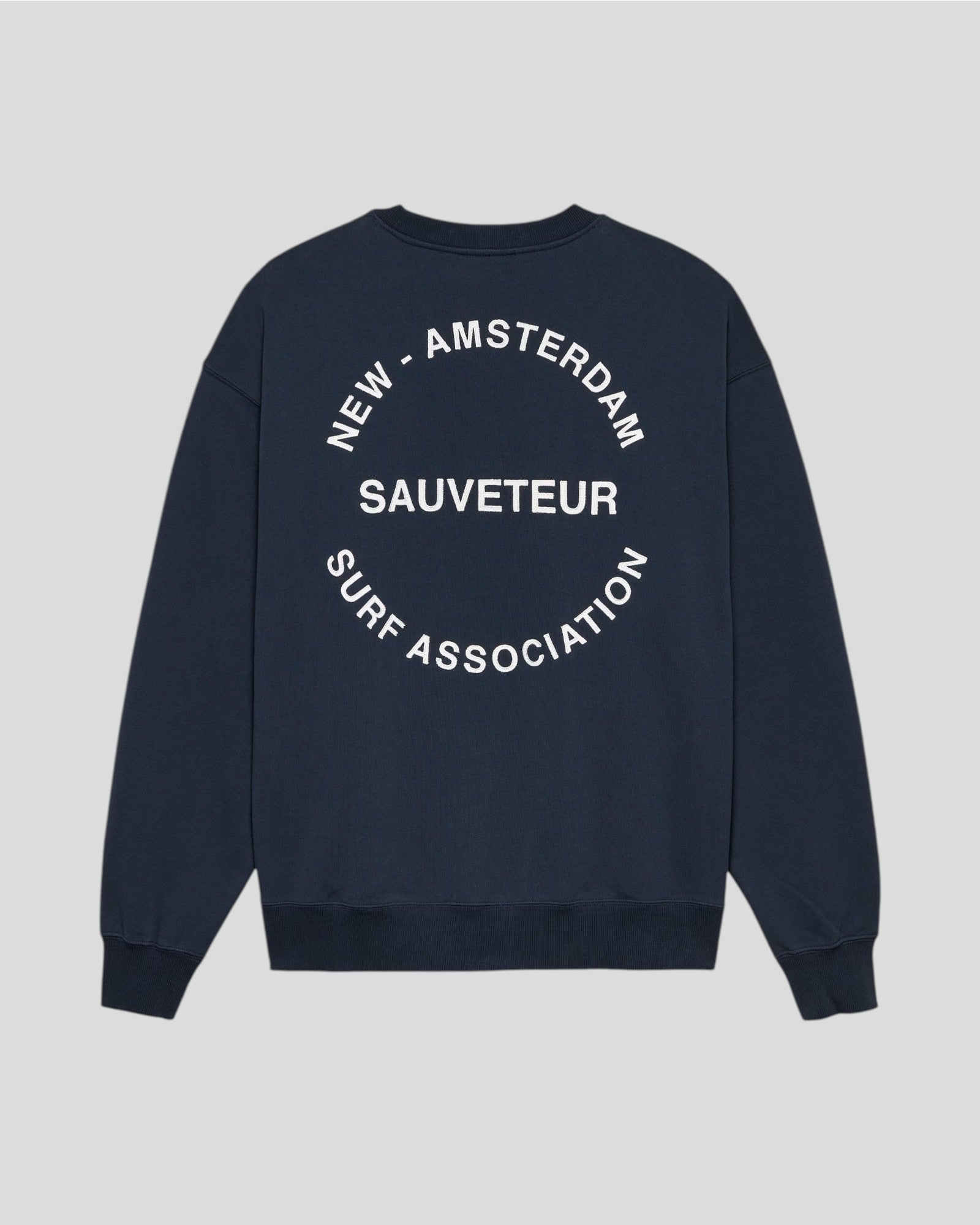 New Amsterdam || Surf Rescue Crewneck - Navy New Amsterdam