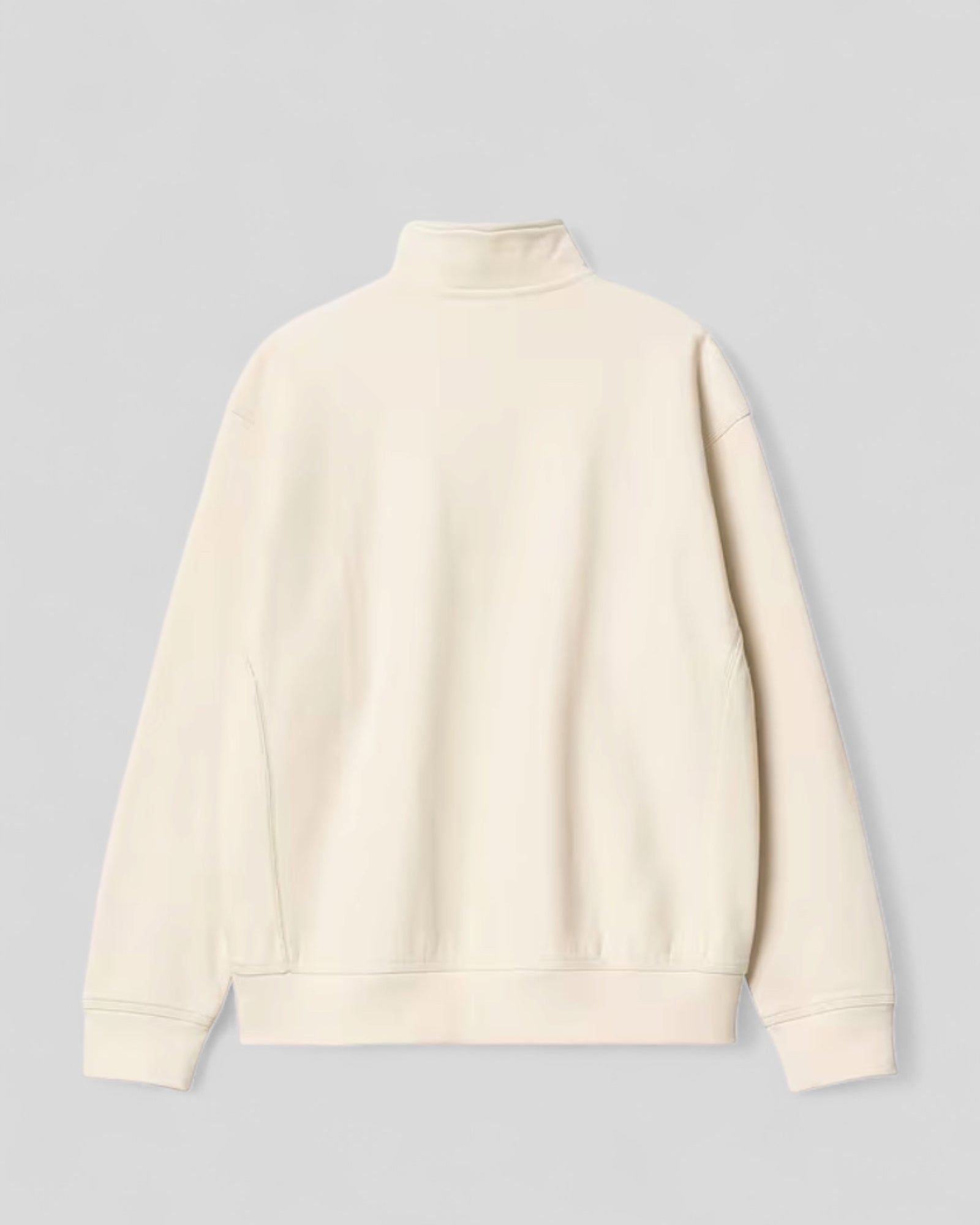 Carhartt || Half Zip American Script Sweat - Natural - M’ Carhartt