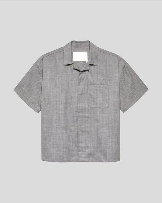 New Amsterdam || Wijk Shirt Wool - Grey New Amsterdam