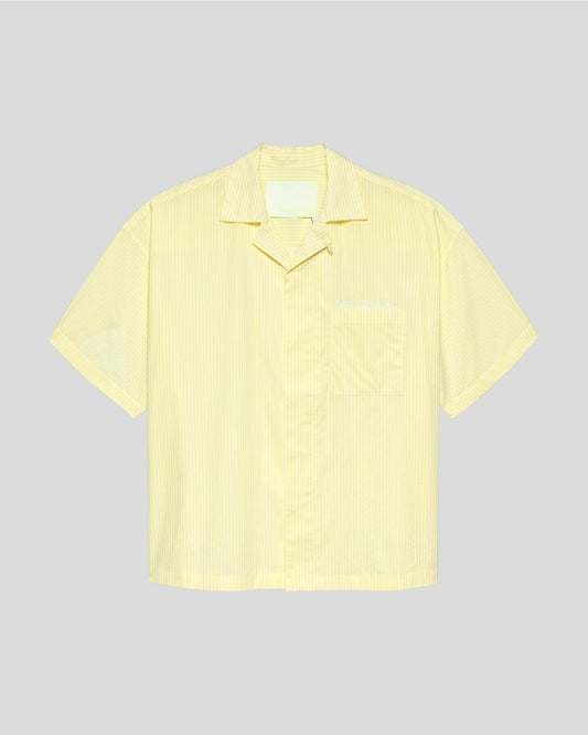 New Amsterdam || Wijk Shirt Short Sleeve - Yellow New Amsterdam