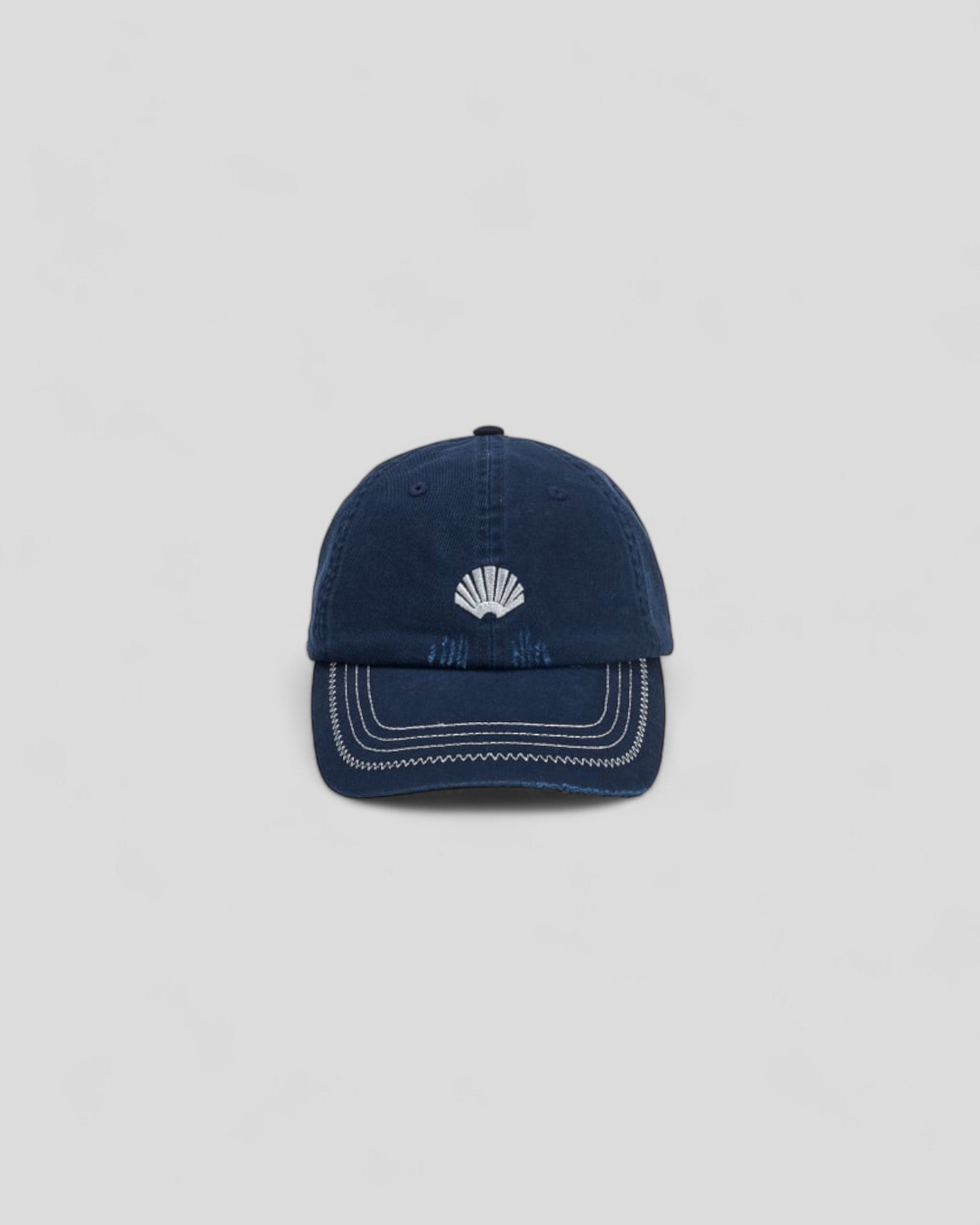 New Amsterdam || Distressed Logo Cap -Navy New Amsterdam Surf Association