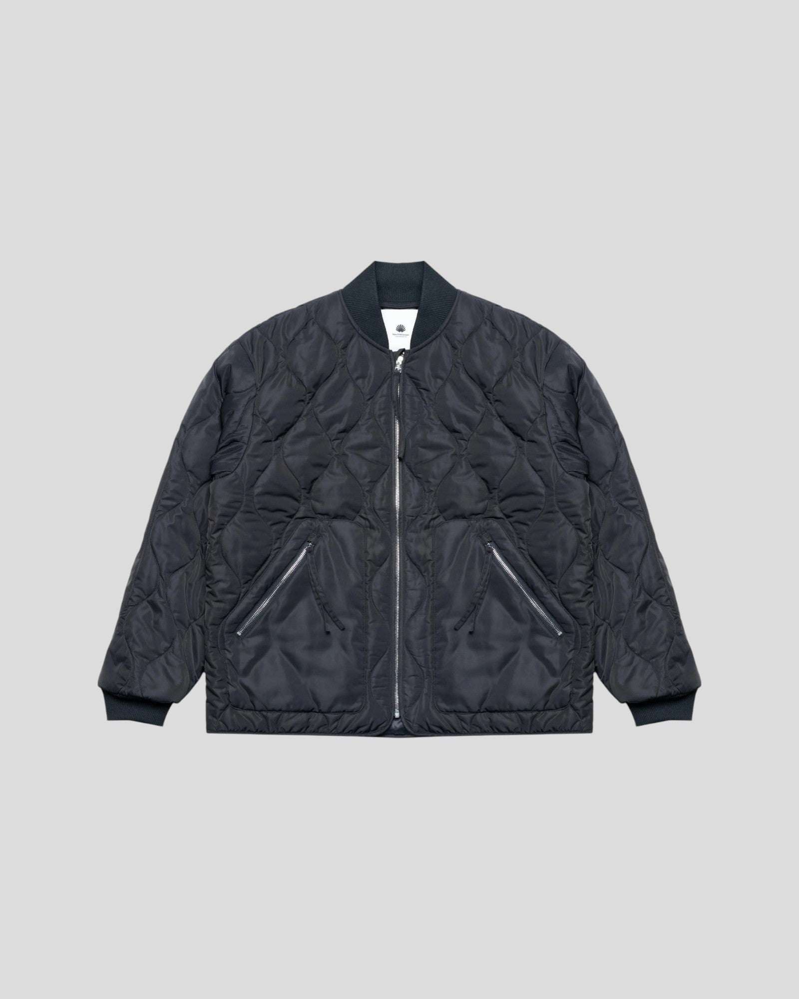 New Amsterdam || Quilted Padded Jacket - Black M" New Amsterdam Surf Association