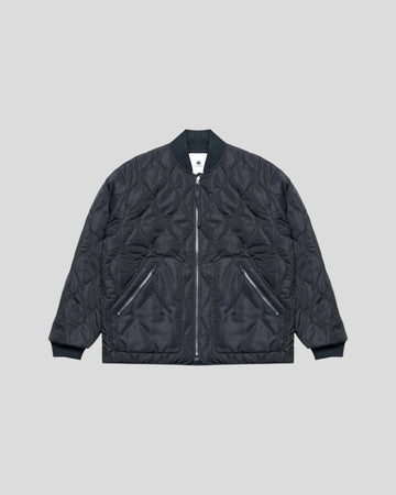 New Amsterdam || Quilted Padded Jacket - Black M" New Amsterdam Surf Association