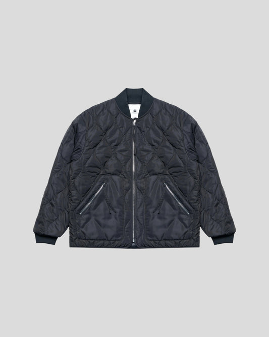 New Amsterdam || Quilted Padded Jacket - Black M" New Amsterdam Surf Association