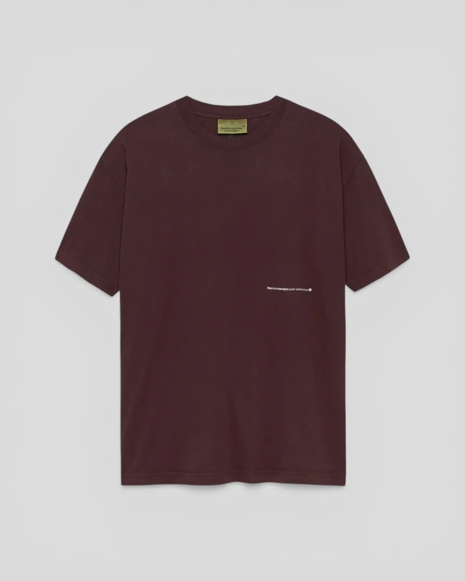New Amsterdam || Hibiscus Tee - Walnut -M' New Amsterdam Surf Association