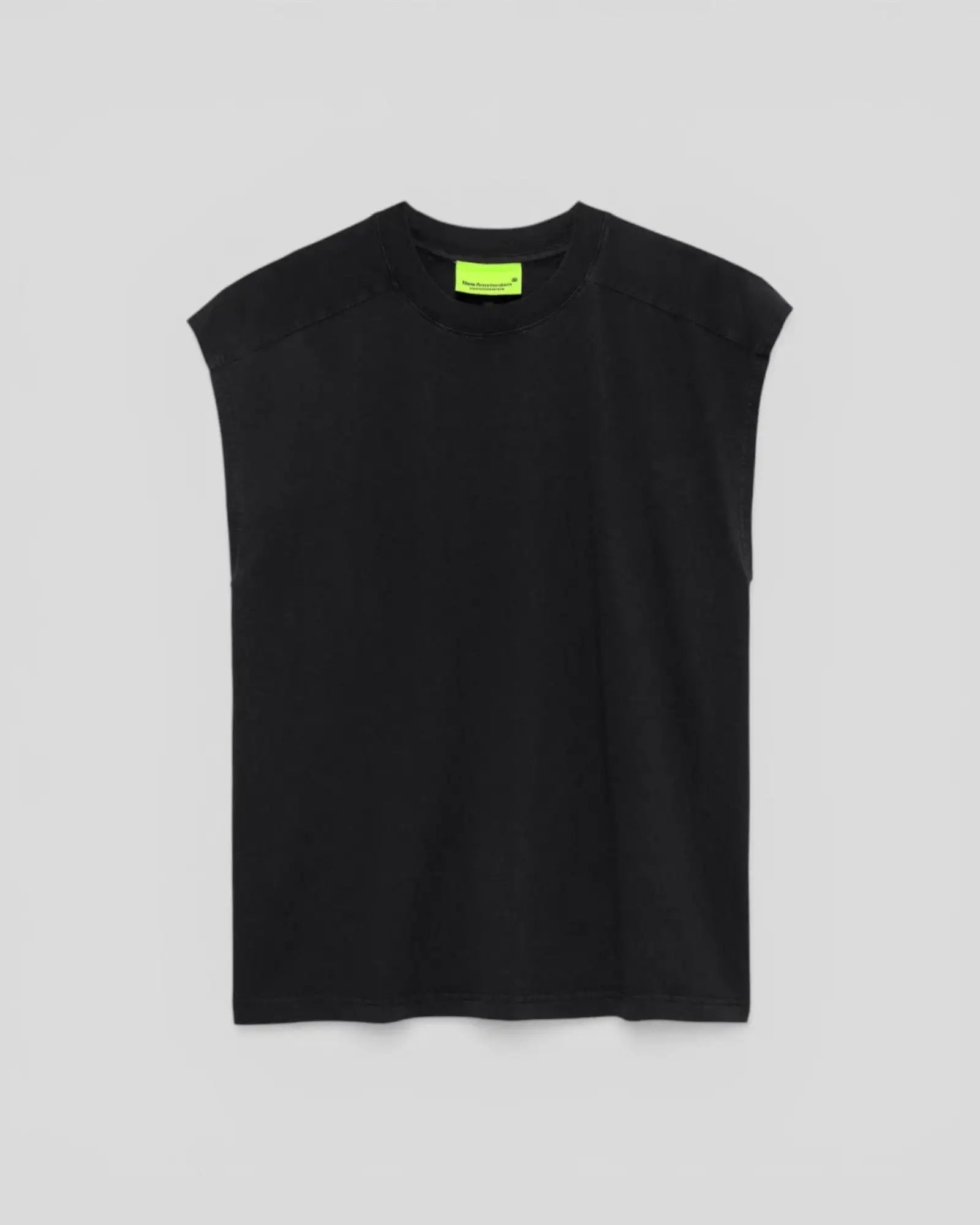 New Amsterdam || Name Tee Sleeveless - Black - M’ New Amsterdam Surf Association