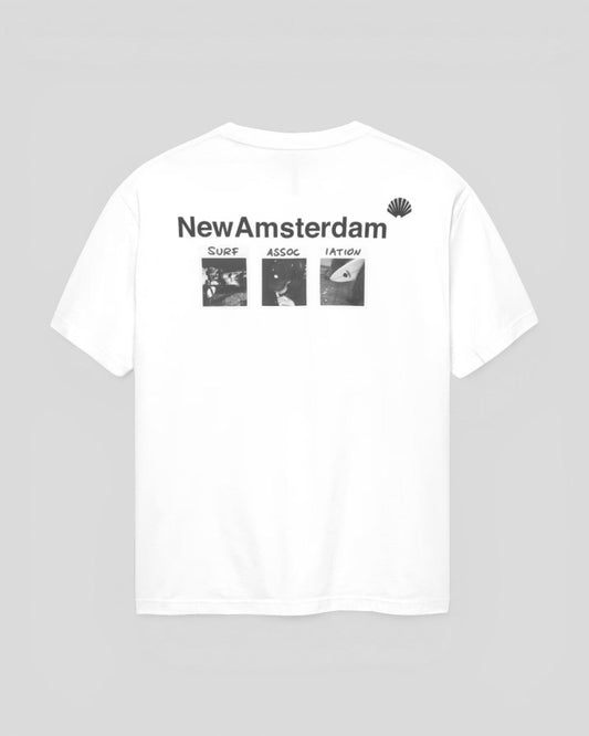 New Amsterdam || Photo Tee - White -M' New Amsterdam Surf Association