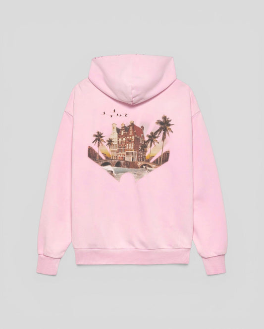 New Amsterdam || Tropical Hoodie - Pink Lady - M' New Amsterdam Surf Association