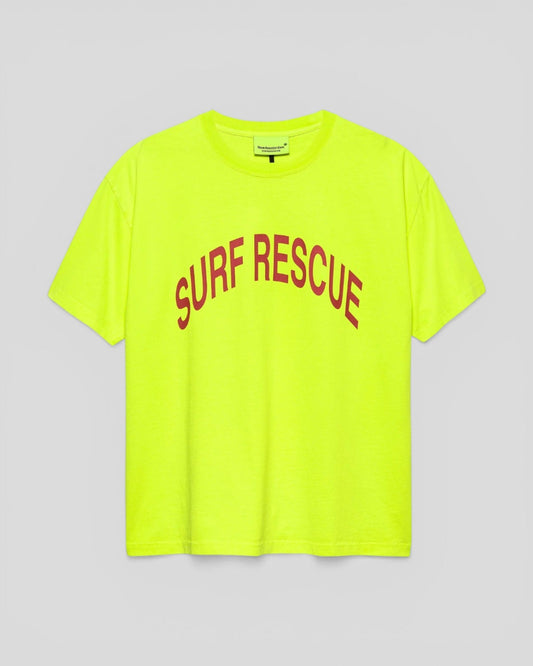 New Amsterdam || Surf Rescue Tee - Safety Green - M’ New Amsterdam Surf Association