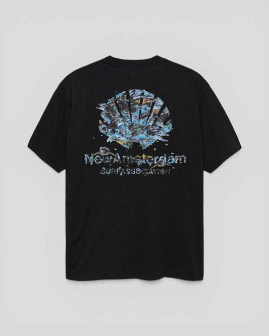 New Amsterdam || Dolphin Tee - Black -M' New Amsterdam Surf Association